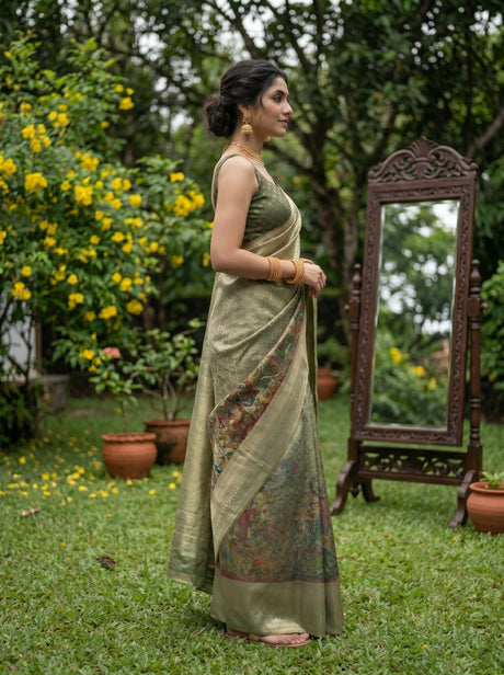 MIMOSA Saree Saree — pose 3 styling detail