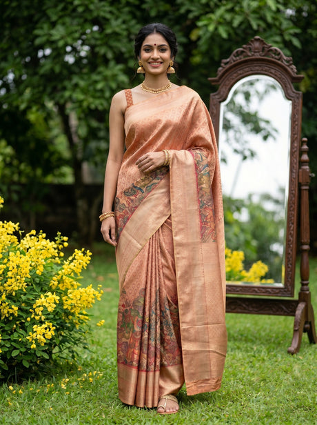 MIMOSA Saree Saree — front view on mannequin