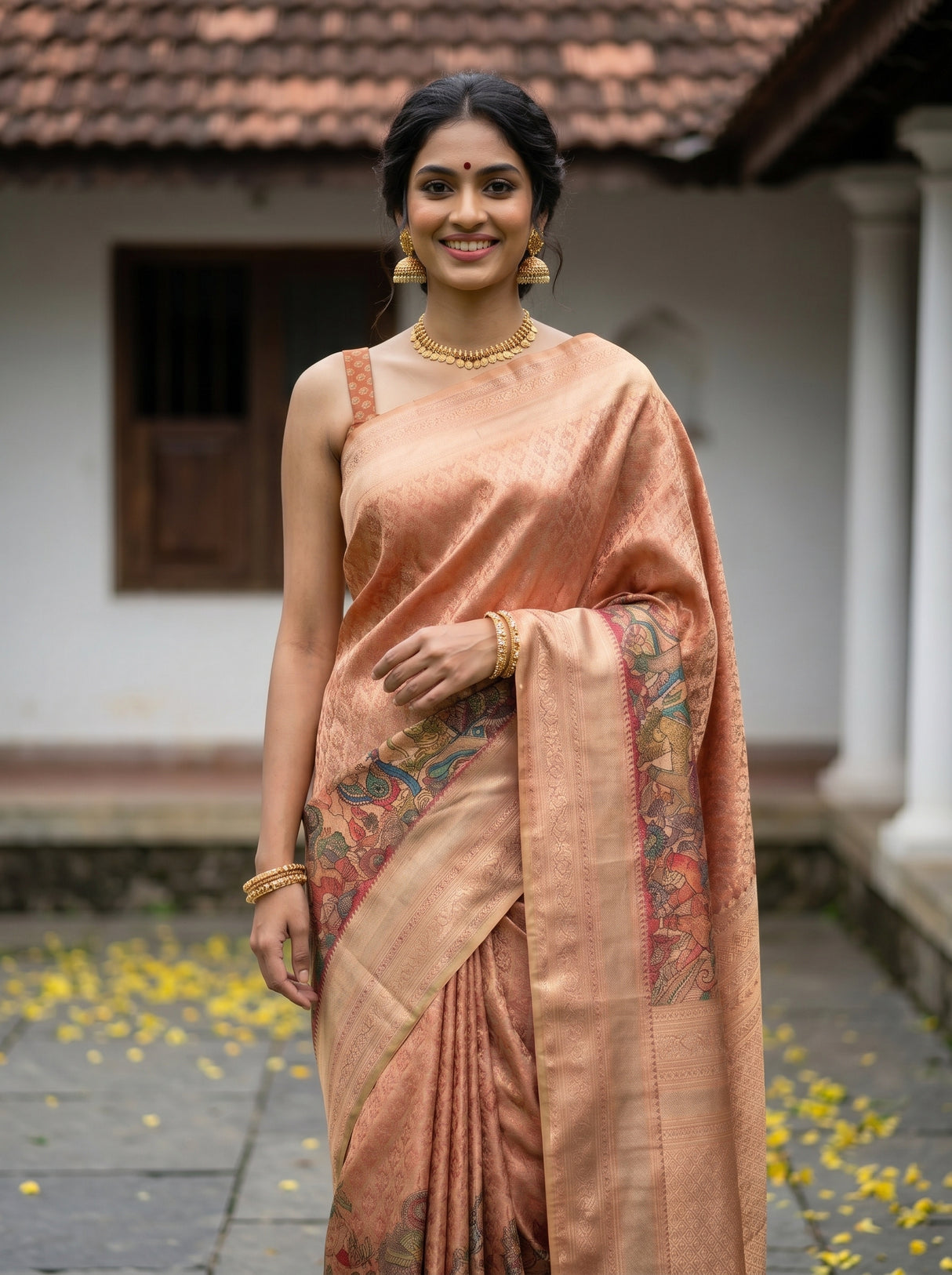 MIMOSA Saree Saree — pose 10 styling detail