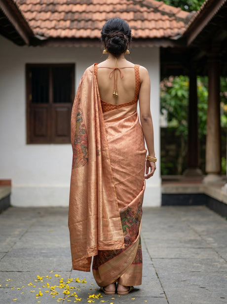 MIMOSA Saree Saree — pose 2 styling detail