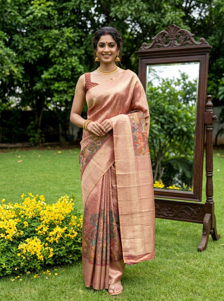 MIMOSA Saree Saree — front view on mannequin