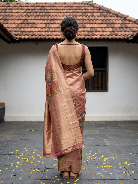 MIMOSA Saree Saree — pose 2 styling detail