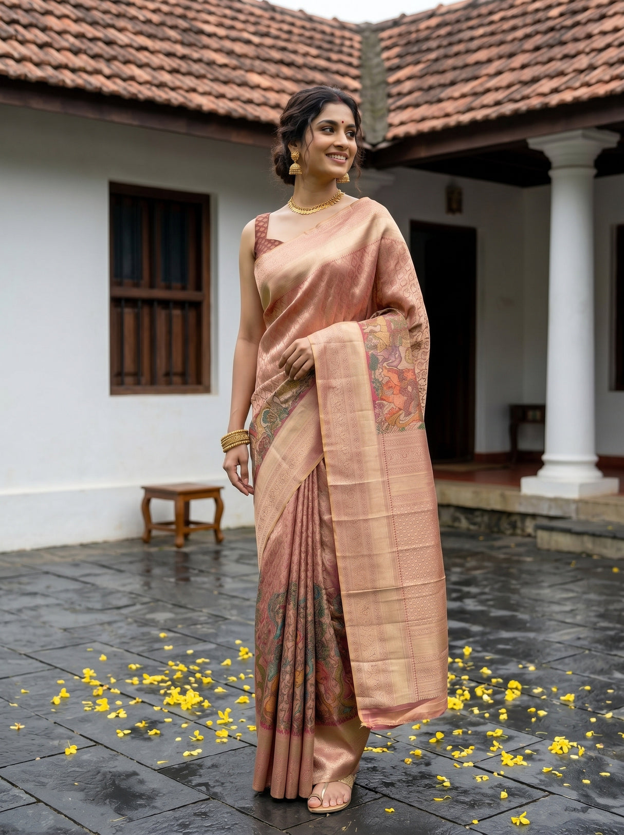 MIMOSA Saree Saree — pose 5 styling detail