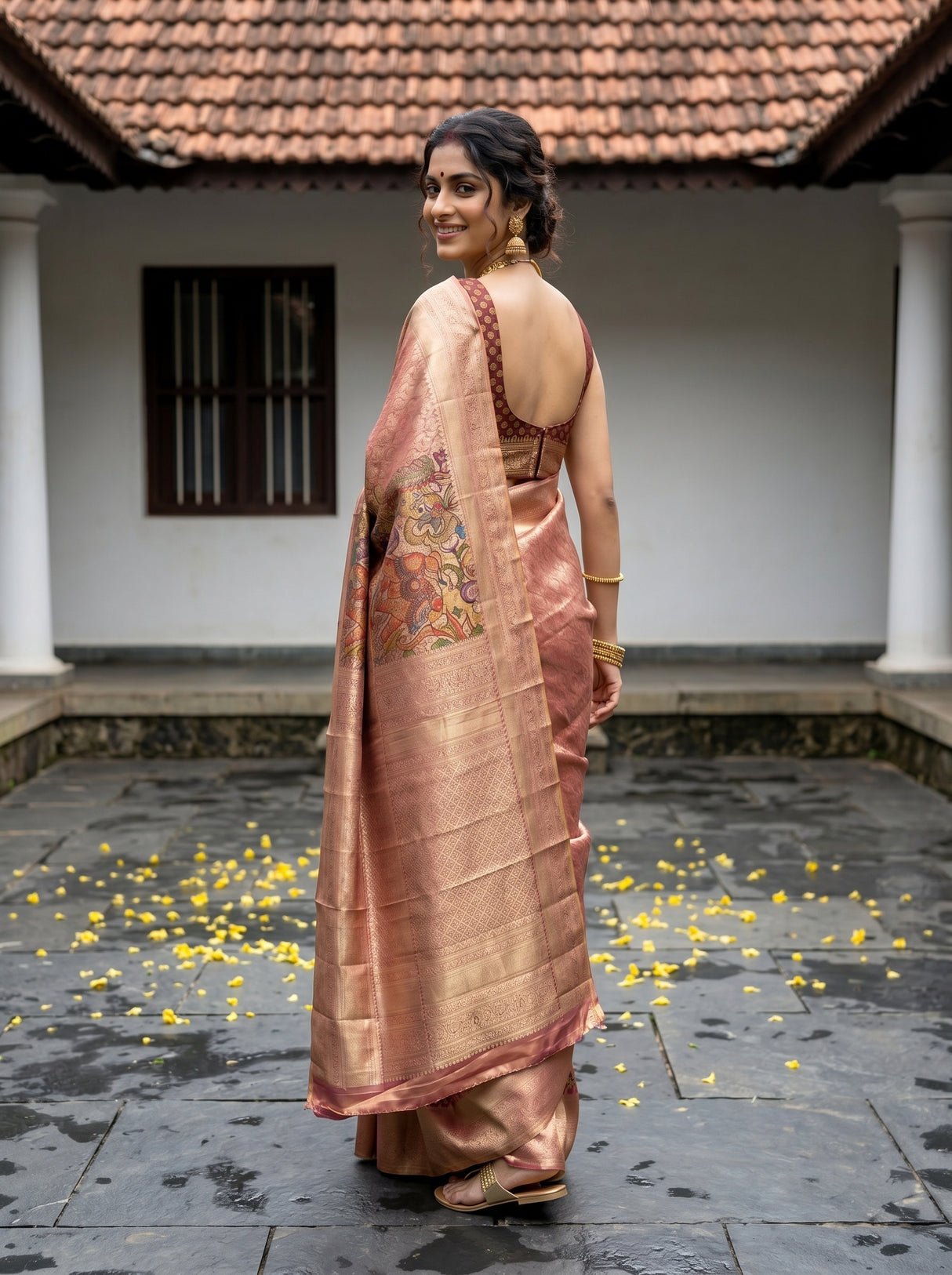 MIMOSA Saree Saree — pose 7 styling detail