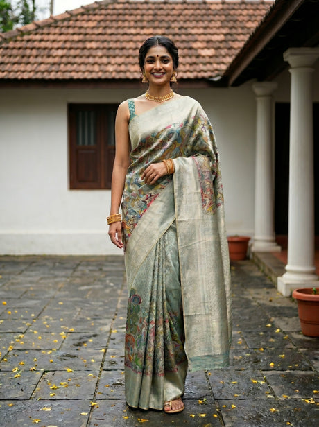 MIMOSA Saree Saree — front view on mannequin