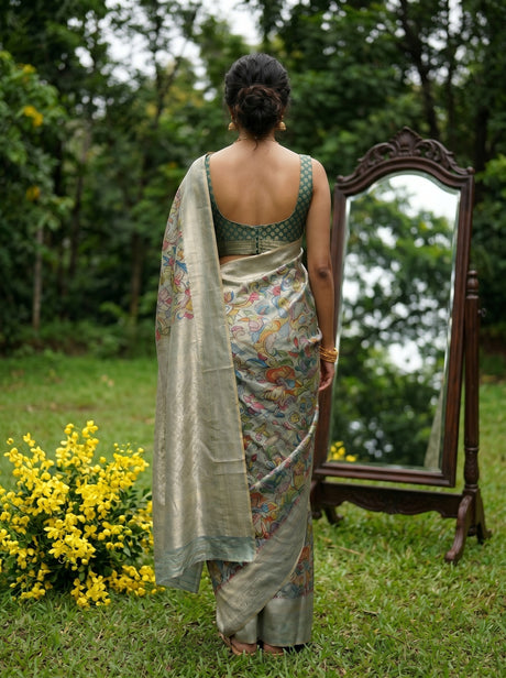 MIMOSA Saree Saree — pose 2 styling detail