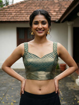 MIMOSA Saree Saree — blouse close-up