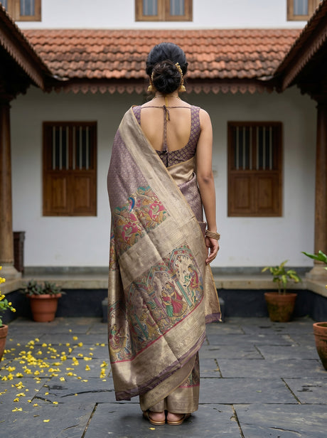 MIMOSA Saree Saree — pose 2 styling detail