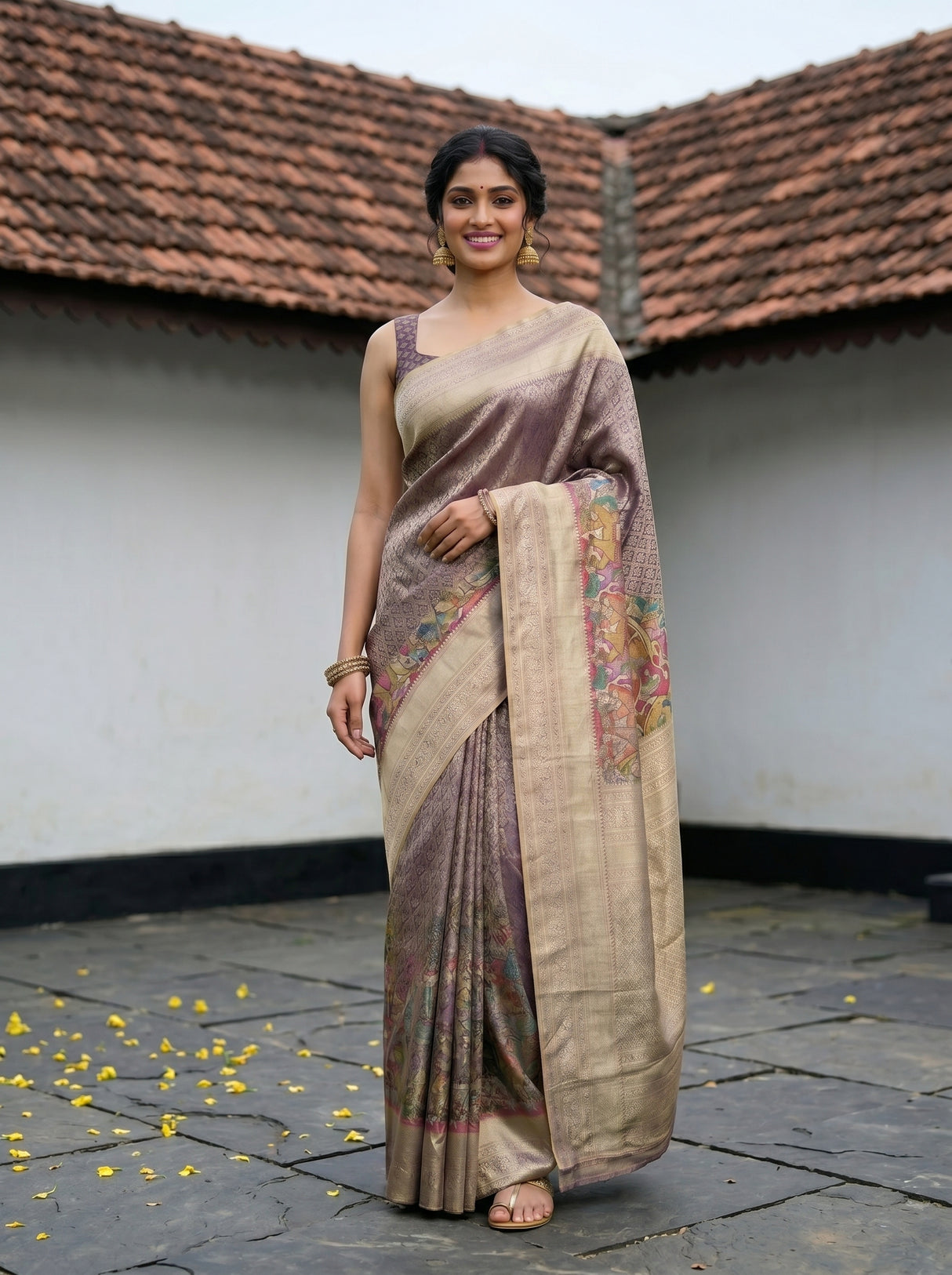 MIMOSA Saree Saree — pose 5 styling detail