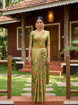 Green  Saree