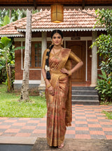 MIMOSA Magenta Saree Saree — pose 4 styling detail