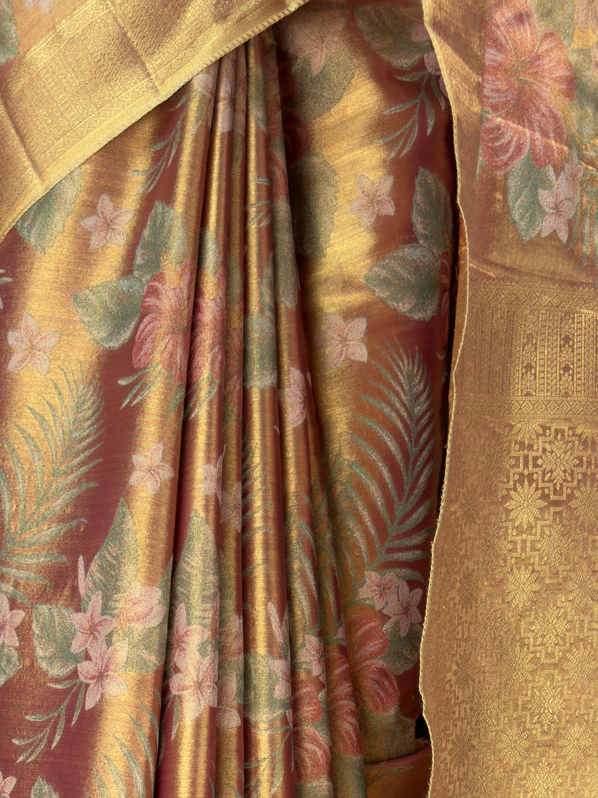 MIMOSA Magenta Saree Saree — fleets shot full lifestyle