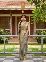 Sapphire  Saree