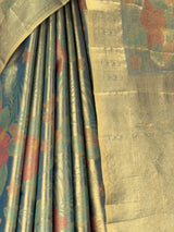 MIMOSA Sapphire Saree Saree — fleets shot full lifestyle