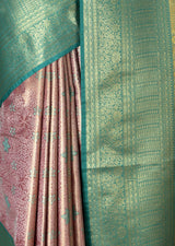 MIMOSA Gajari Kanjivaram Art Silk Saree — fleets shot full lifestyle