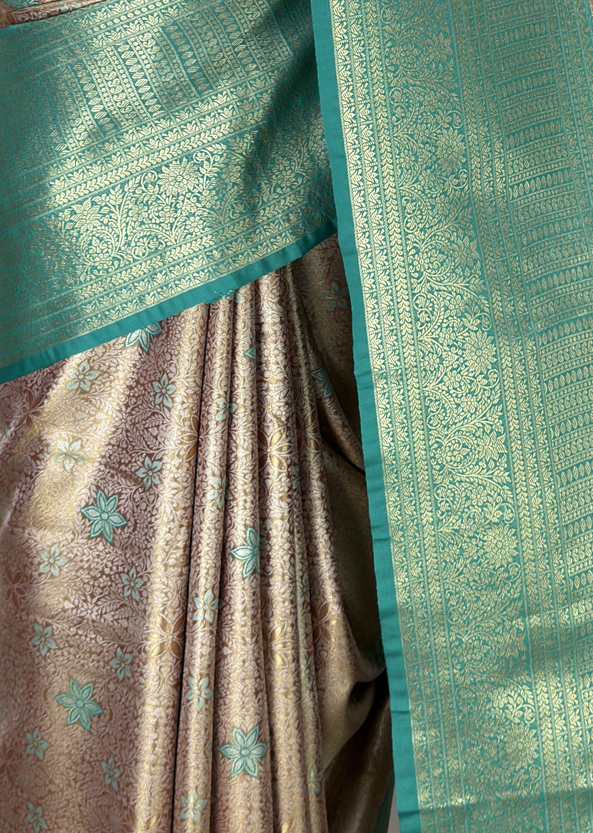 MIMOSA Maroon Kanjivaram Art Silk Saree — fleets shot full lifestyle