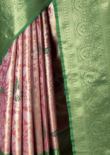 MIMOSA Gajari Kanjivaram Art Silk Saree — fleets shot full lifestyle
