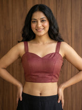 MIMOSA Saree Saree — blouse close-up