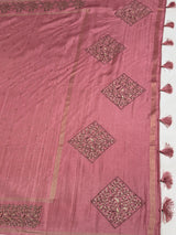 MIMOSA Saree Saree — pallu and zari work detail