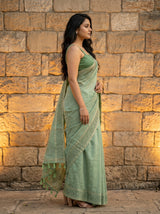 MIMOSA Saree Saree — pose 3 styling detail