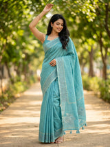 MIMOSA Saree Saree — front view on mannequin