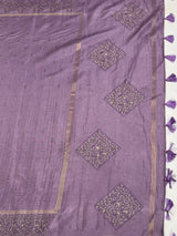 MIMOSA Saree Saree — pallu and zari work detail