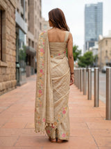 MIMOSA Saree Saree — pose 2 styling detail
