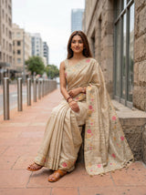 MIMOSA Saree Saree — pose 8 styling detail