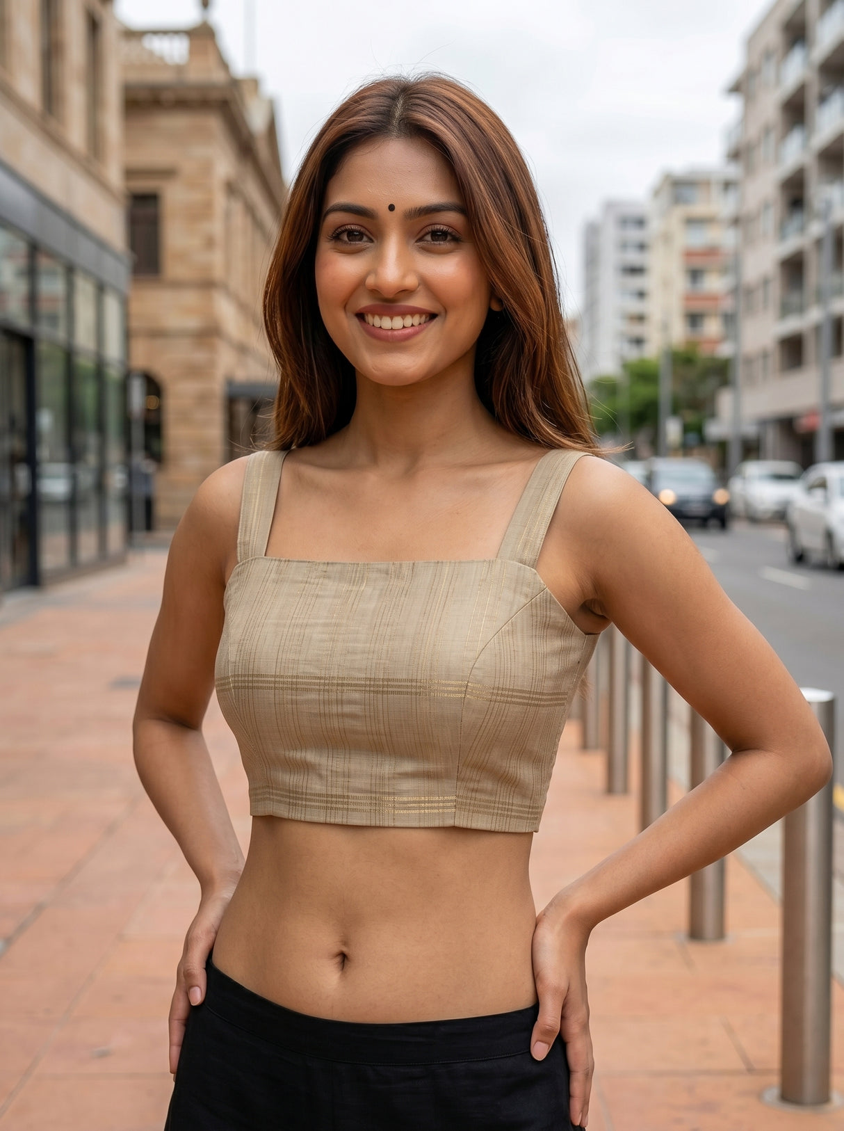 MIMOSA Saree Saree — blouse close-up
