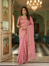 MIMOSA Gajari Saree Saree — pose 5 styling detail