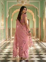 MIMOSA Gajari Saree Saree — pose 7 styling detail