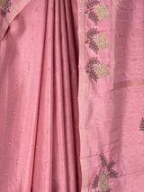 MIMOSA Gajari Saree Saree — fleets shot full lifestyle