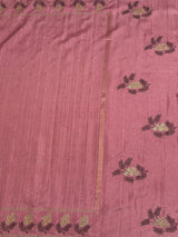 MIMOSA Gajari Saree Saree — pallu and zari work detail