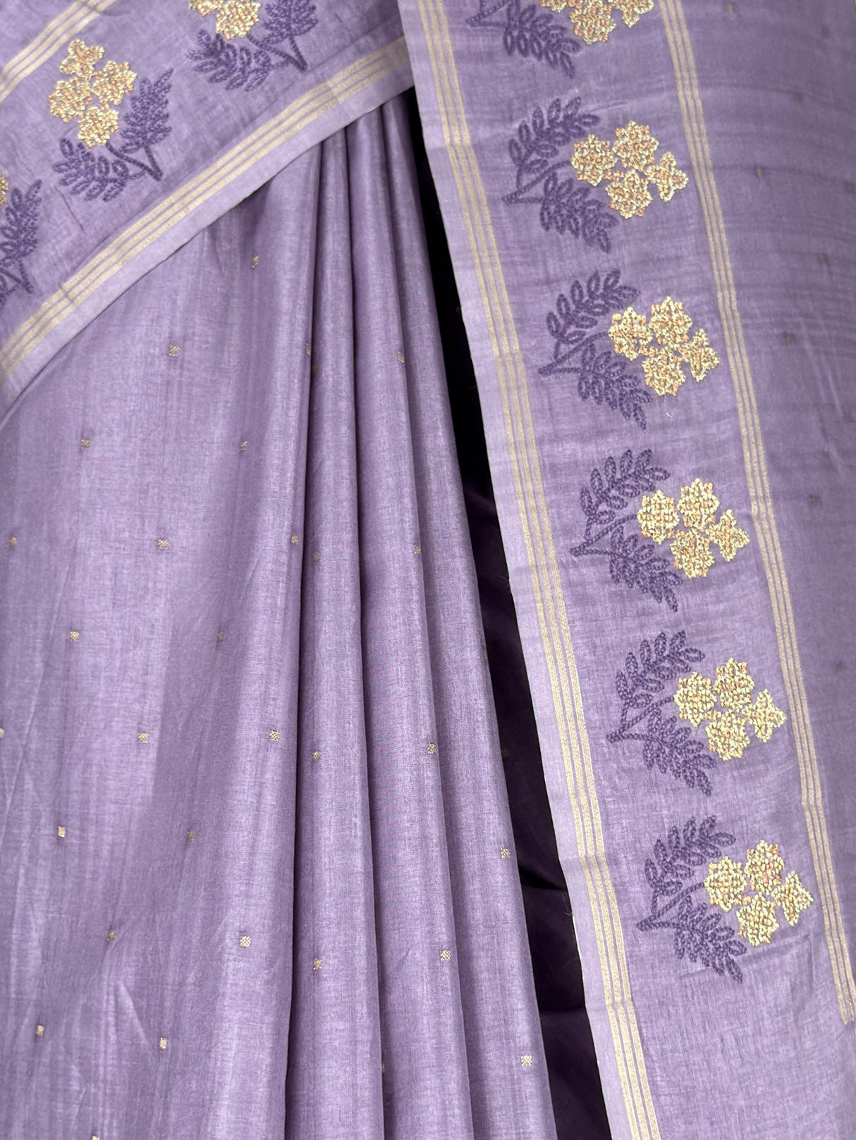 MIMOSA Violet Saree Saree — fleets shot full lifestyle