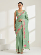MIMOSA Saree Saree — front view on mannequin