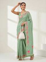 MIMOSA Saree Saree — pose 5 styling detail