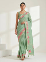 MIMOSA Saree Saree — pose 6 styling detail