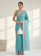 MIMOSA Saree Saree — front view on mannequin