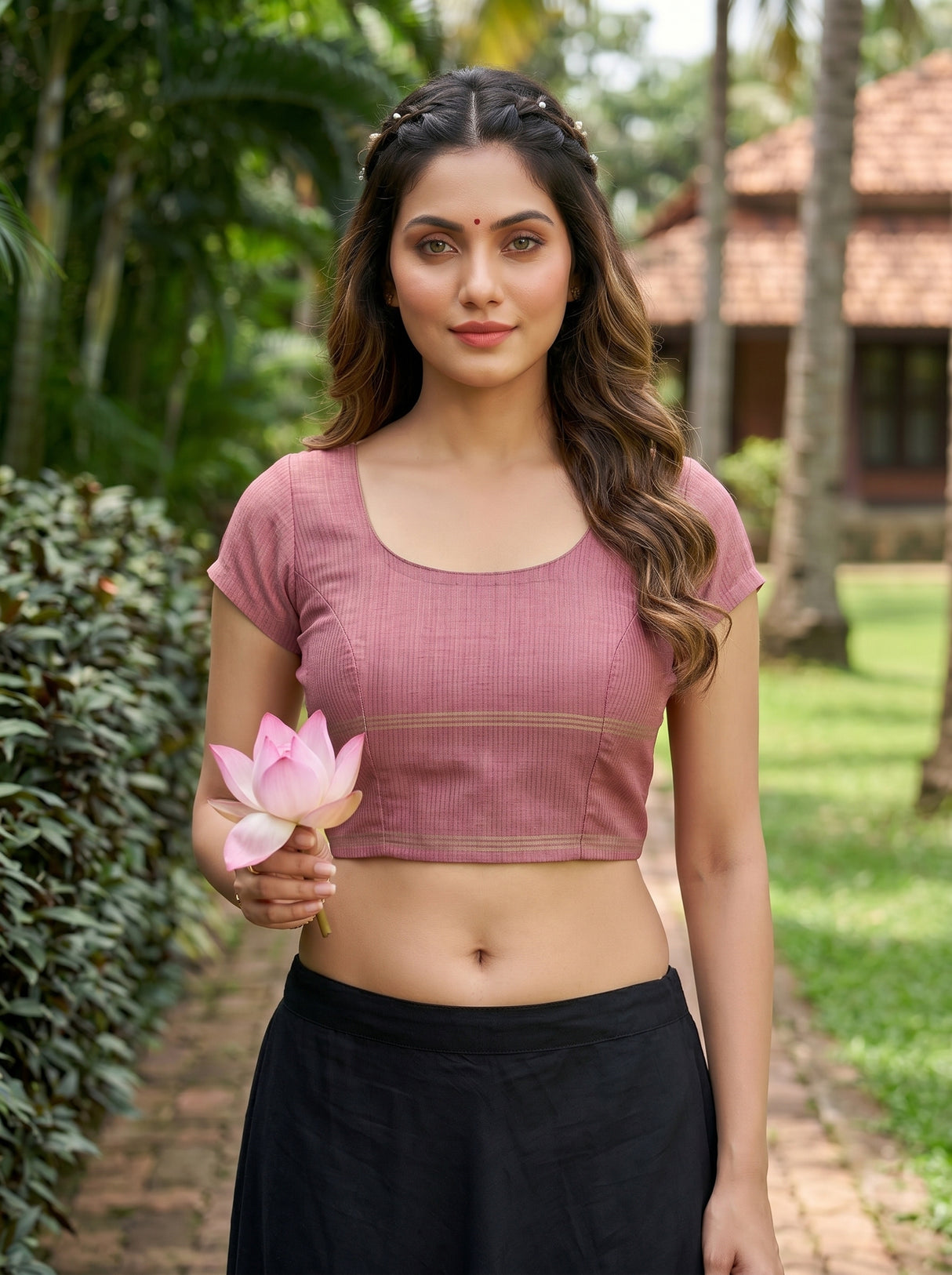 MIMOSA Saree Saree — blouse close-up