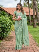 MIMOSA Saree Saree — pose 6 styling detail
