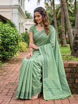 MIMOSA Saree Saree — pose 8 styling detail