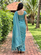 MIMOSA Saree Saree — pose 2 styling detail