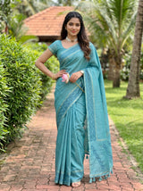 MIMOSA Saree Saree — pose 4 styling detail