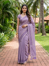 MIMOSA Saree Saree — front view on mannequin