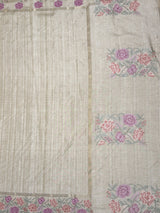 MIMOSA Tussar Banarasi Art Silk Saree — pallu and zari work detail