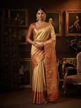 MIMOSA Saree Saree — front view on mannequin