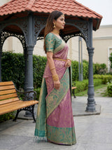 MIMOSA Saree Saree — pose 3 styling detail