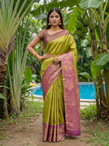 MIMOSA Saree Saree — pose 4 styling detail