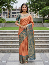 MIMOSA Saree Saree — front view on mannequin