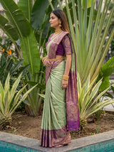 MIMOSA Saree Saree — pose 3 styling detail